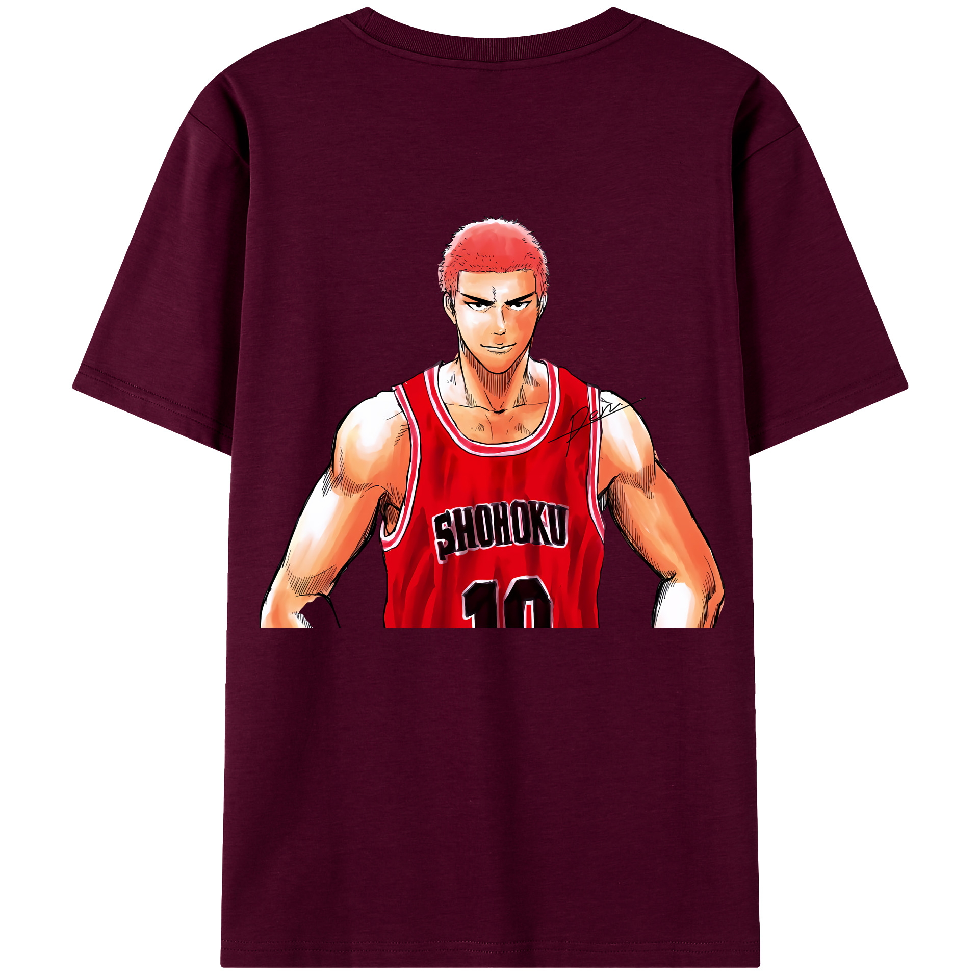 （画像用） SLAM DUNK／スラムダンク レディース半袖Tシャツ(バックプリント)